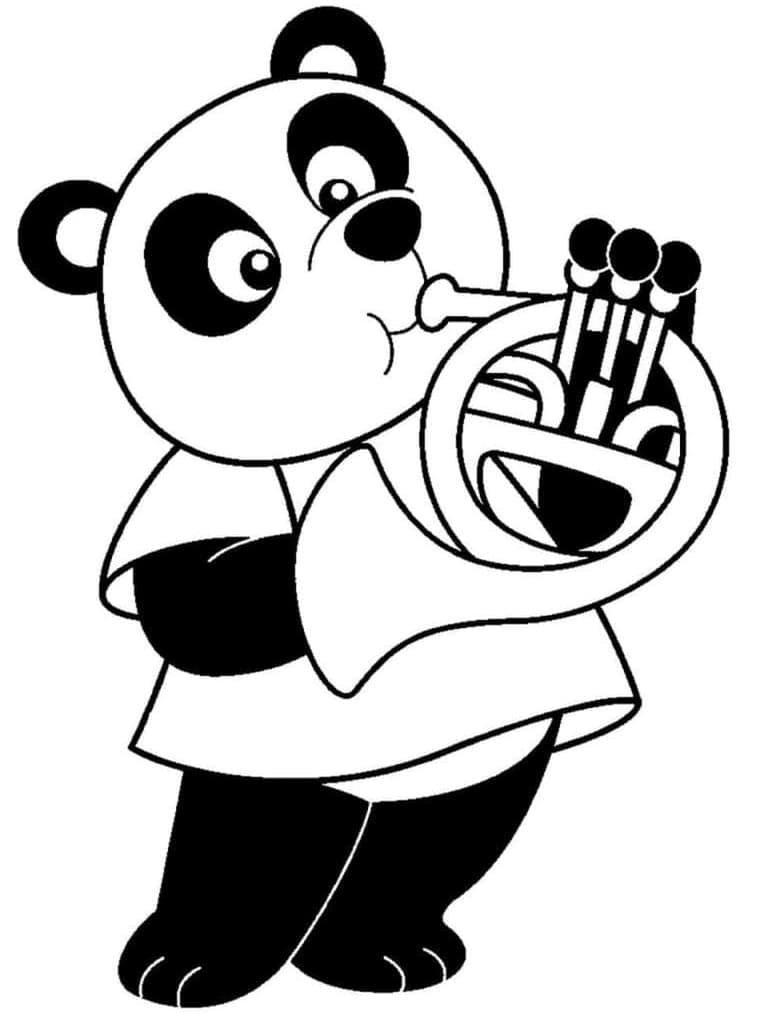 Panda Druckbar Für Kinder ausmalbilder
