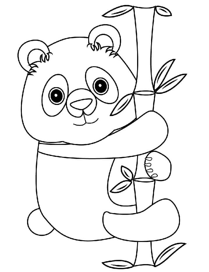 Panda Für Kinder Gratis ausmalbilder