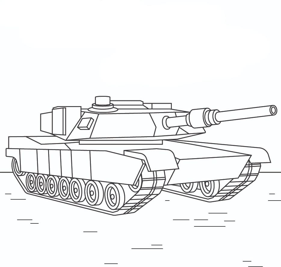 Panzer zum Drucken ausmalbilder