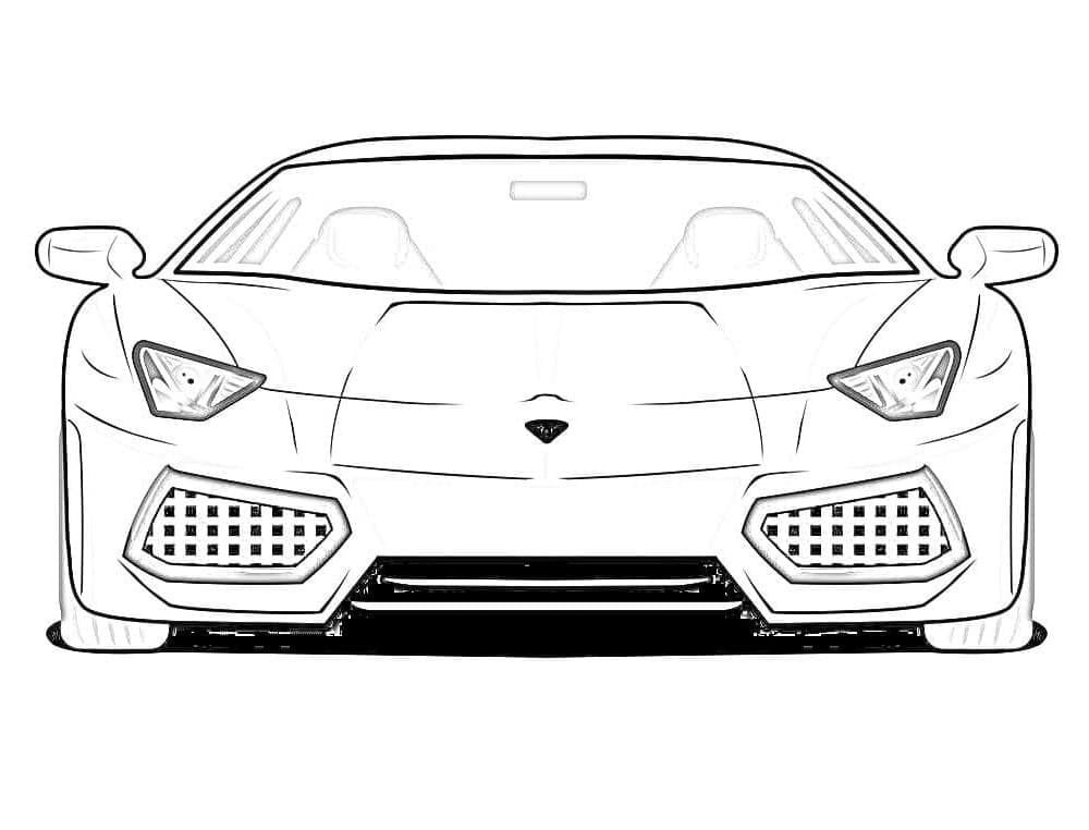 Perfekter Ferrari ausmalbilder