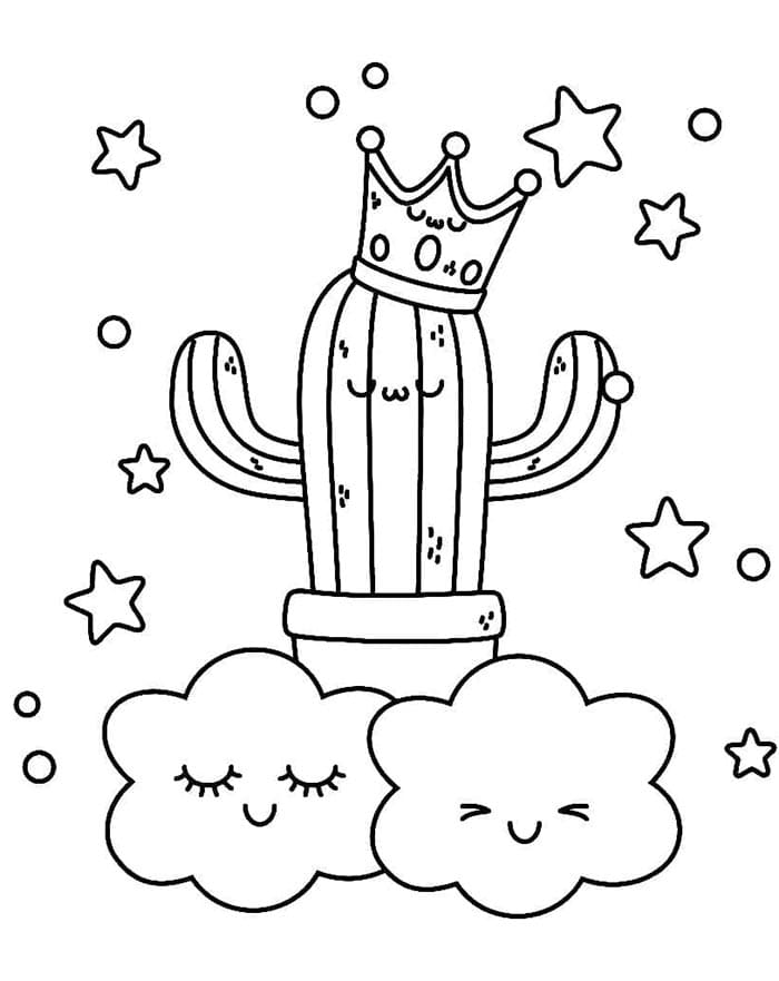 Perfekter Kaktus ausmalbilder