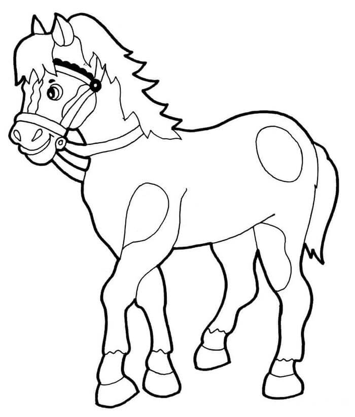 Pferd Bild ausmalbilder