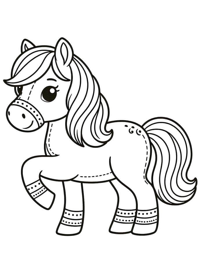 Pferd Für Kinder Gratis ausmalbilder