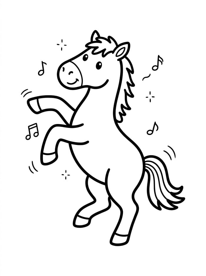 Pferd Tier ausmalbilder