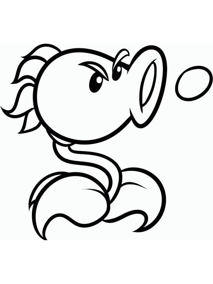 Pflanzen gegen Zombies (2) ausmalbilder