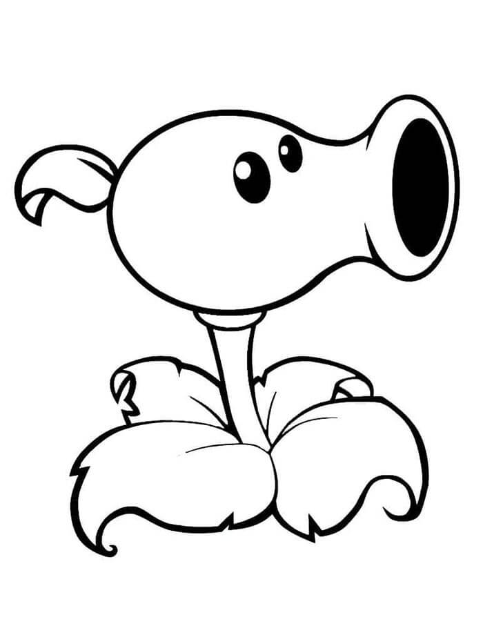 Pflanzen gegen Zombies (3) ausmalbilder