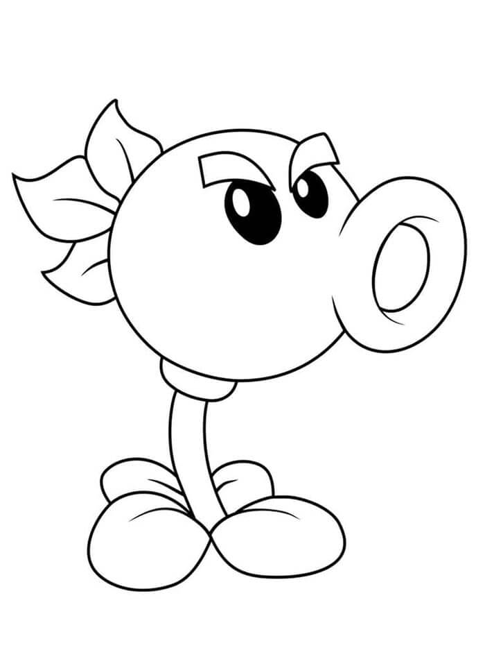 Pflanzen gegen Zombies (5) ausmalbilder