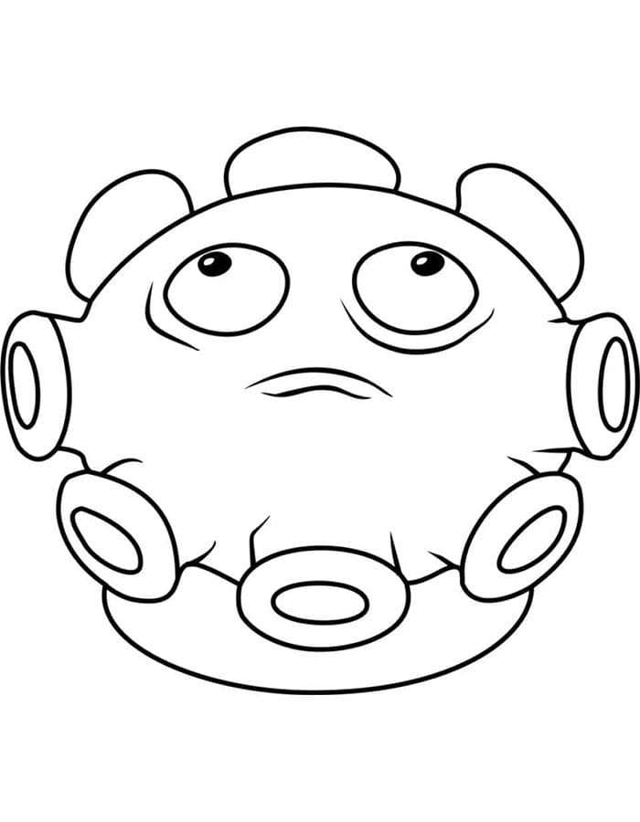 Pflanzen gegen Zombies Bild ausmalbilder