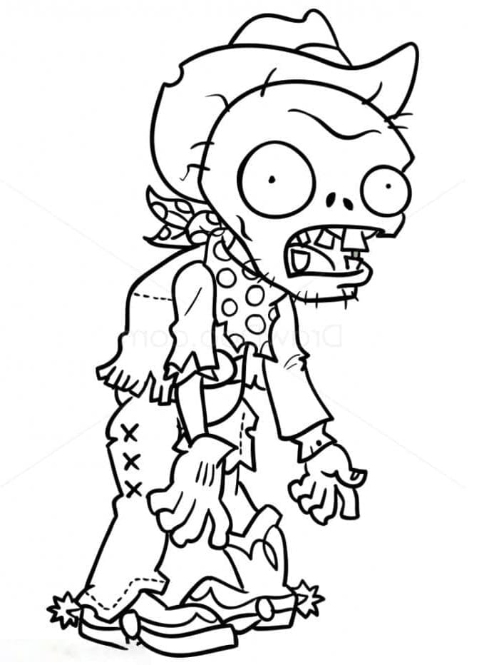 Pflanzen gegen Zombies Druckbar Frei ausmalbilder