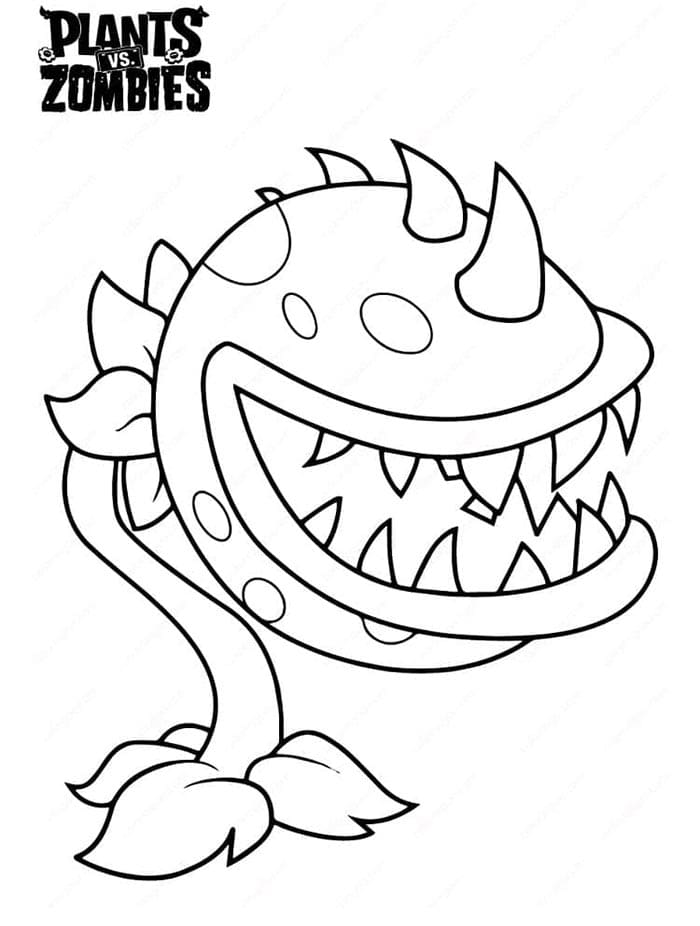 Pflanzen gegen Zombies Druckbar Kostenlos ausmalbilder