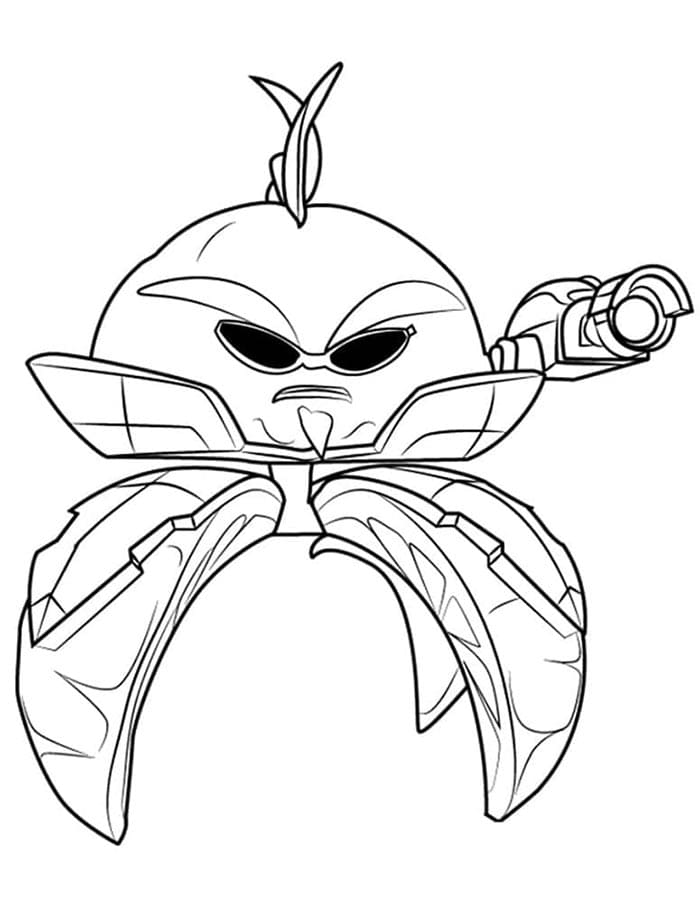 Pflanzen gegen Zombies Druckbares Bild ausmalbilder