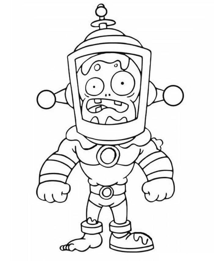 Pflanzen gegen Zombies Für 4-Jährige Kinder ausmalbilder