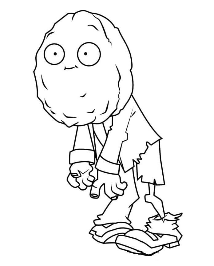 Pflanzen gegen Zombies Für 6-Jährige Kinder ausmalbilder