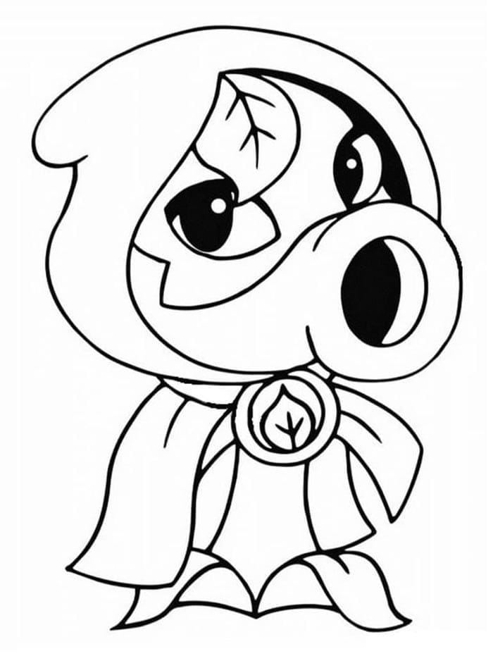 Pflanzen gegen Zombies Für Kinder ausmalbilder