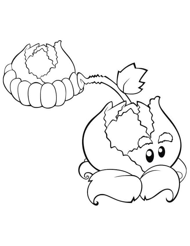 Pflanzen gegen Zombies Zum Drucken Gratis ausmalbilder