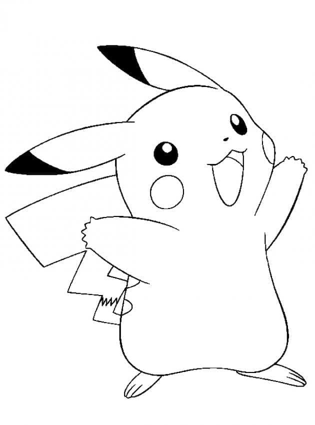 Pikachu (2) ausmalbilder