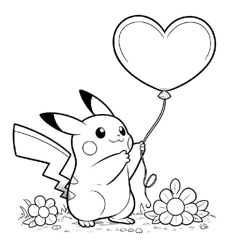 Pikachu Bild Frei ausmalbilder