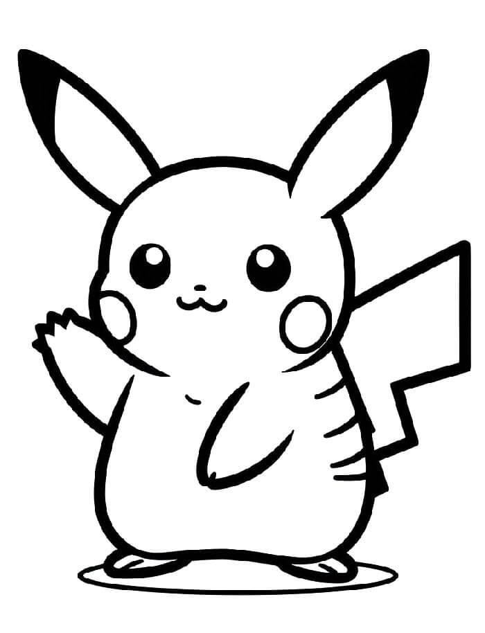 Pikachu Bild Kostenlos ausmalbilder