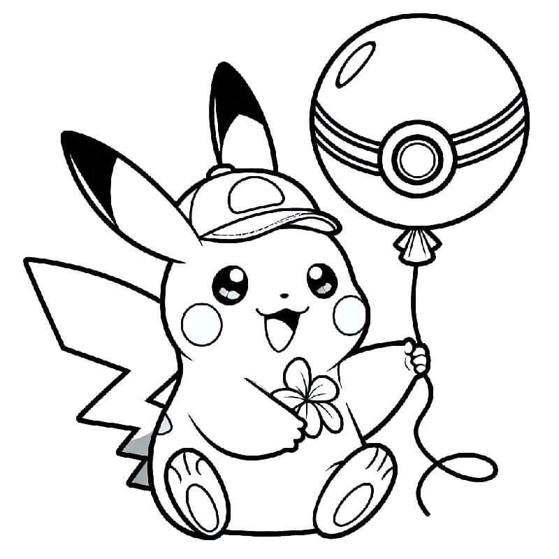 Pikachu Bild ausmalbilder