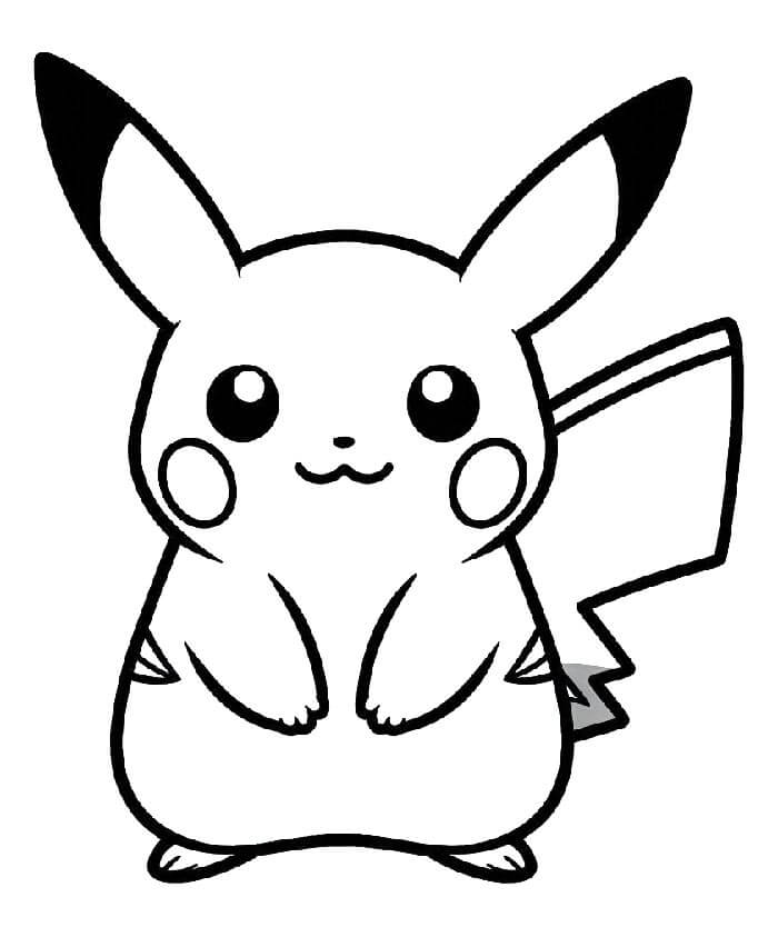 Pikachu Druckbares Für Kinder ausmalbilder