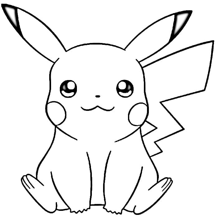 Pikachu Für Kostenlos ausmalbilder