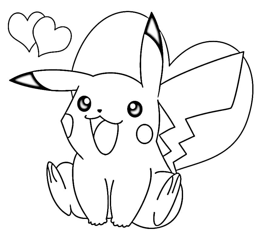 Pikachu Von Pokemon ausmalbilder