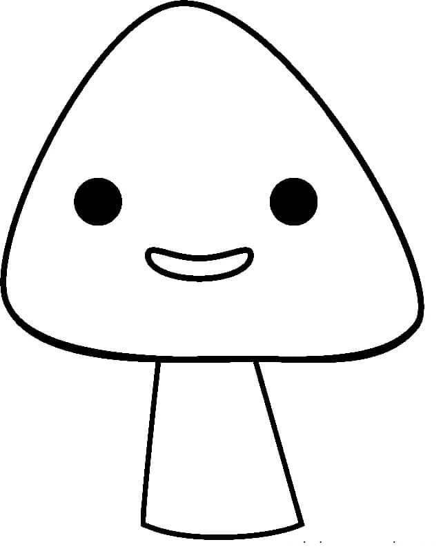 Pilz für 5-jährige Kinder ausmalbilder