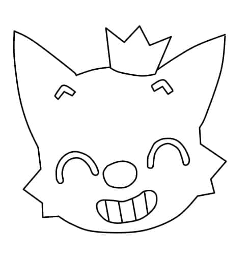 Pinkfong Cartoon ausmalbilder