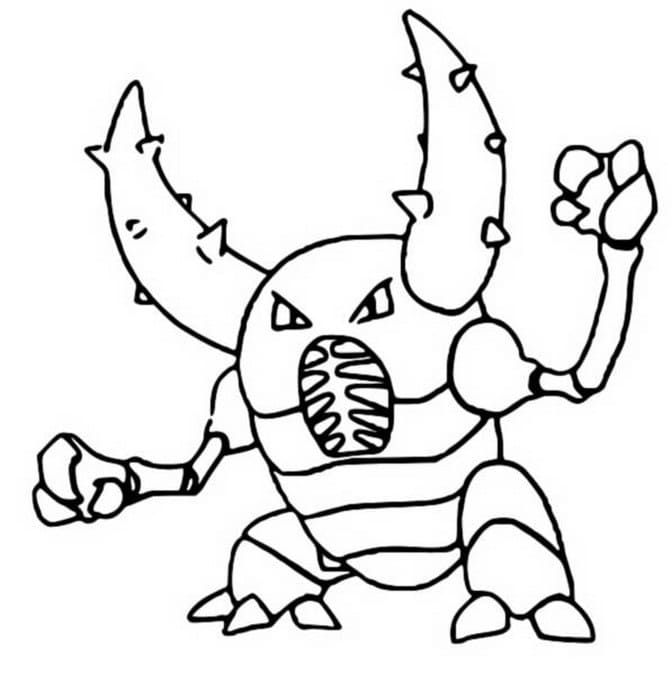 Pinsir Pokemon ausmalbilder