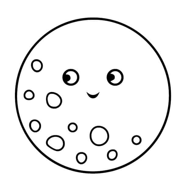 Planet druckfertig ausmalbilder