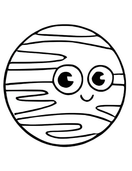 Planet für 3-jährige Kinder ausmalbilder