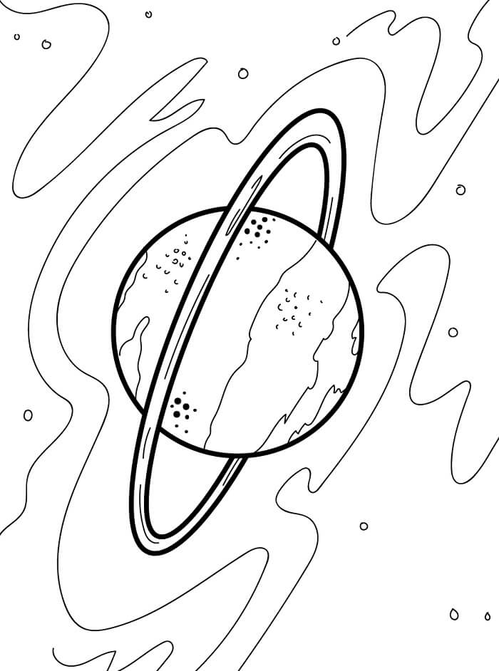 Planet für Kinder ausmalbilder