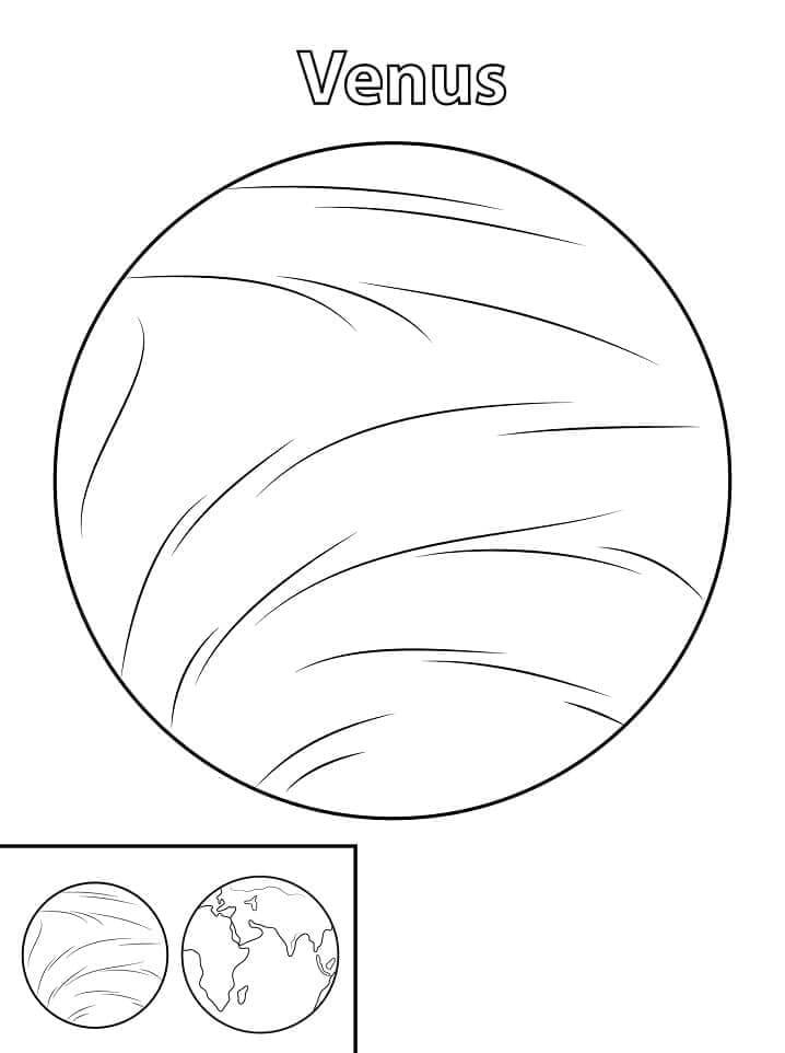 Planetbild gratis ausmalbilder