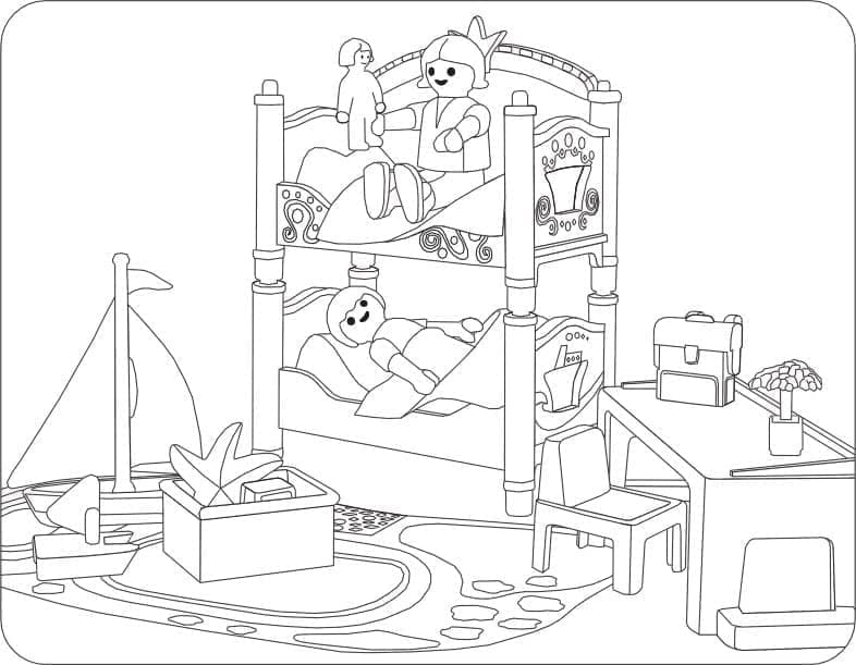 Playmobil Druckbares Für Kinder ausmalbilder