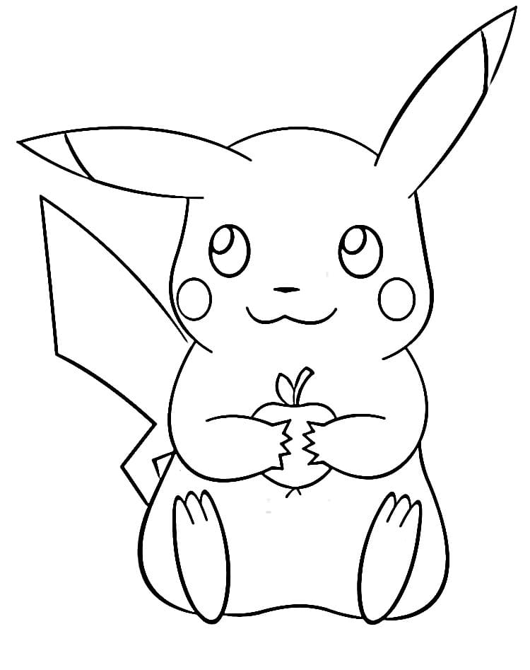 Pokemon Pikachu ausmalbilder