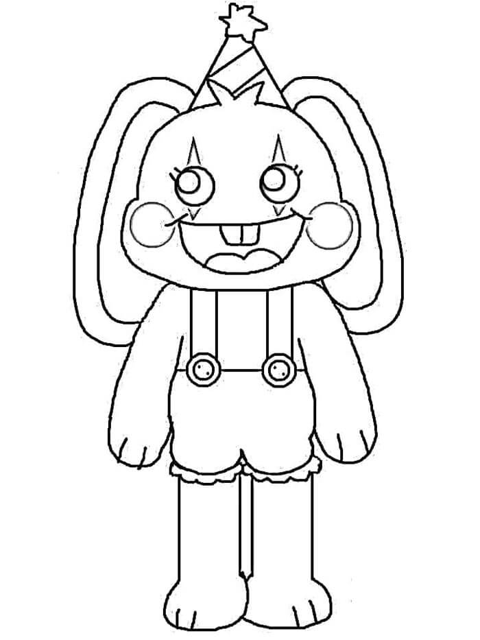 Poppy Playtime Druckbares Bild ausmalbilder