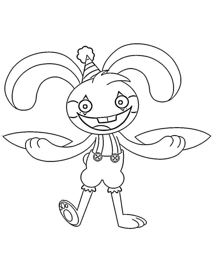 Poppy Playtime Drucken ausmalbilder