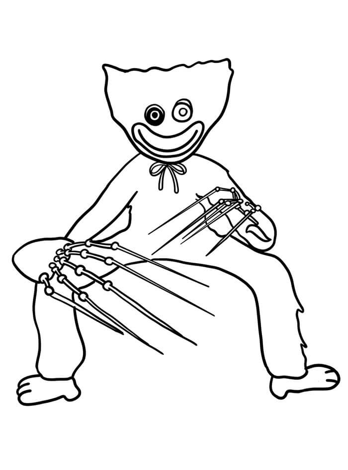 Poppy Playtime Für 3-Jährige Kinder ausmalbilder