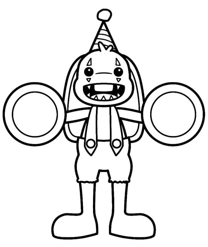 Poppy Playtime Gratis ausmalbilder