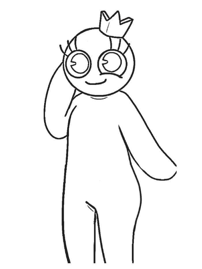 Rainbow Friends 3 ausmalbilder