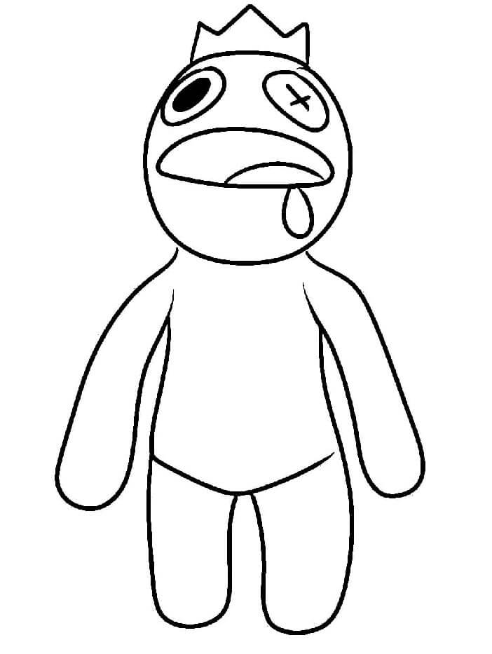 Rainbow Friends Für 4-Jährige Kinder ausmalbilder