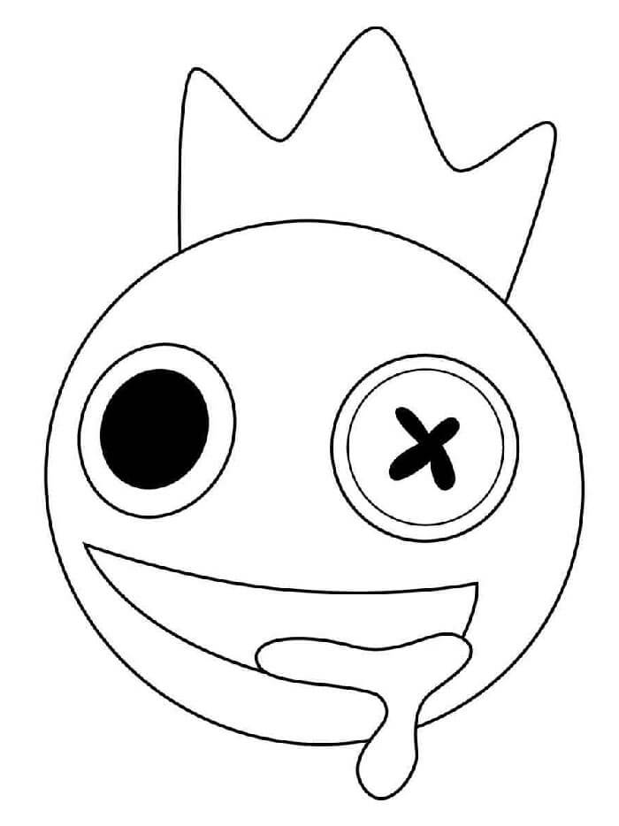 Rainbow Friends Für Kinder Gratis ausmalbilder