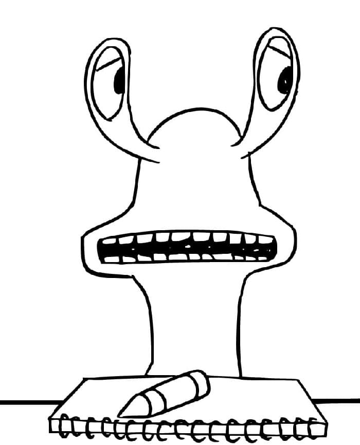 Rainbow Friends Kostenlos Druckbar ausmalbilder