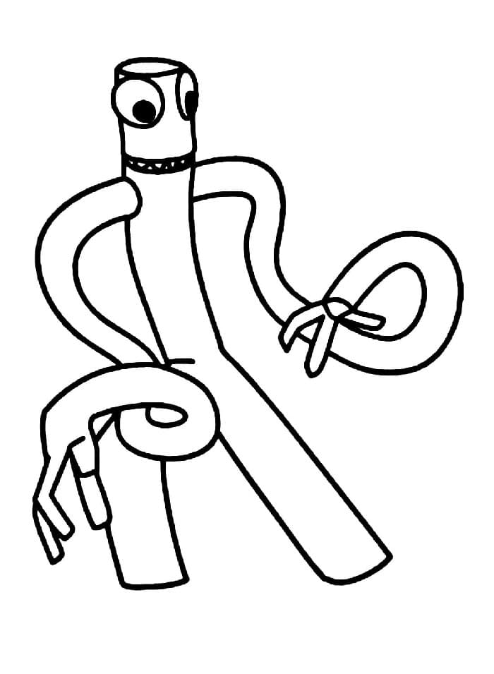 Rainbow Friends Zum Drucken ausmalbilder