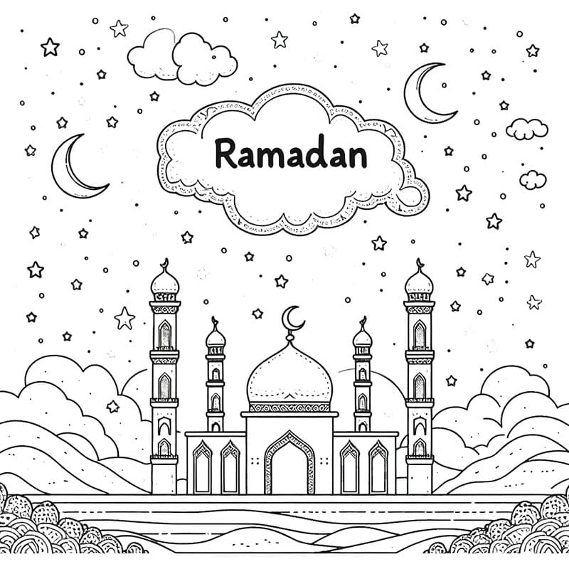 Ramadan (5) ausmalbilder