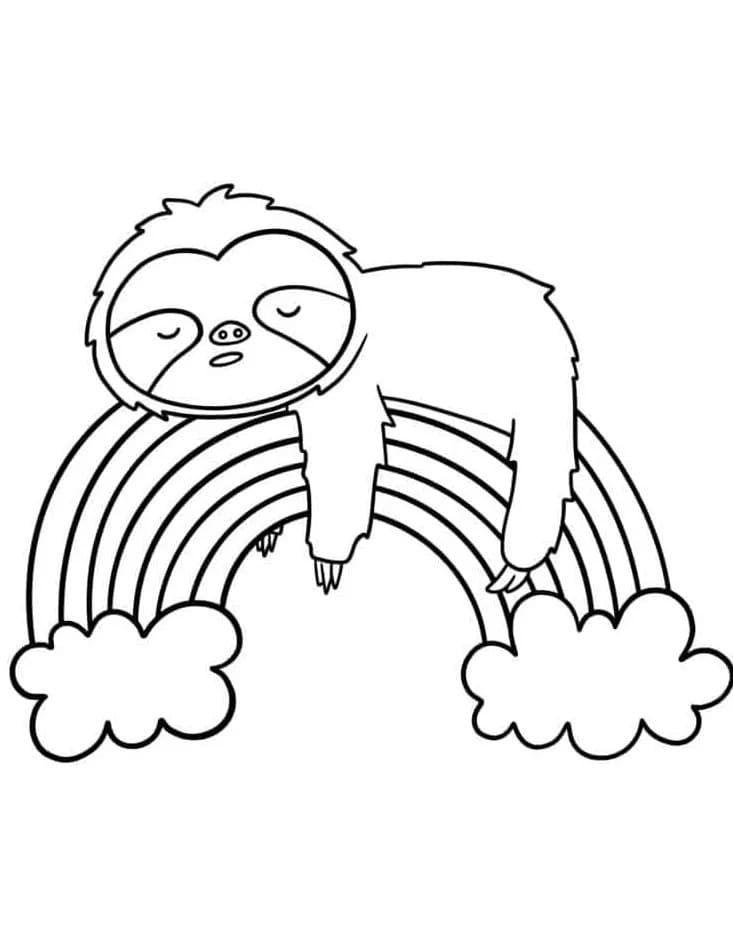 Regenbogen gratis druckbar ausmalbilder