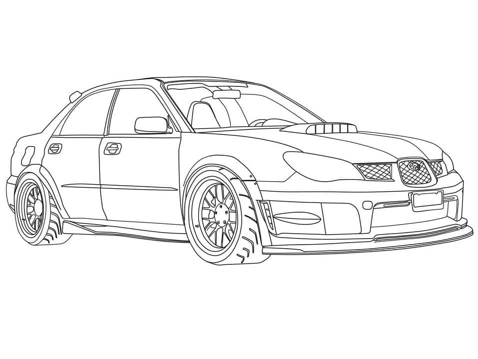 Rennwagen gratis druckbar ausmalbilder