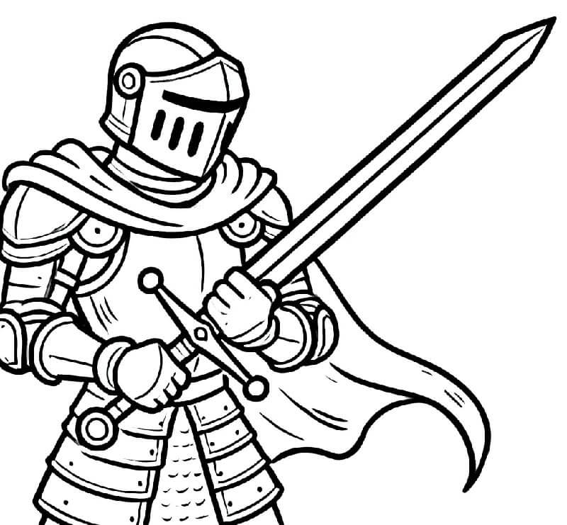 Ritter (1) ausmalbilder