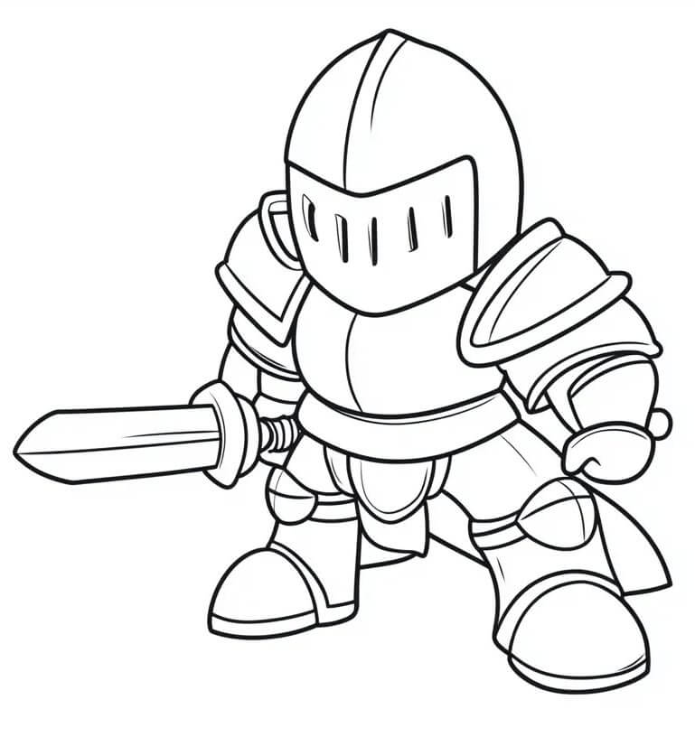 Ritter (5) ausmalbilder