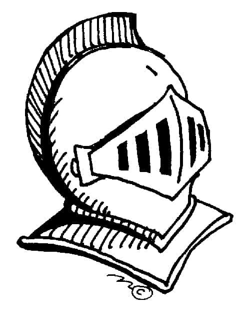 Ritter für Kinder geeignet ausmalbilder